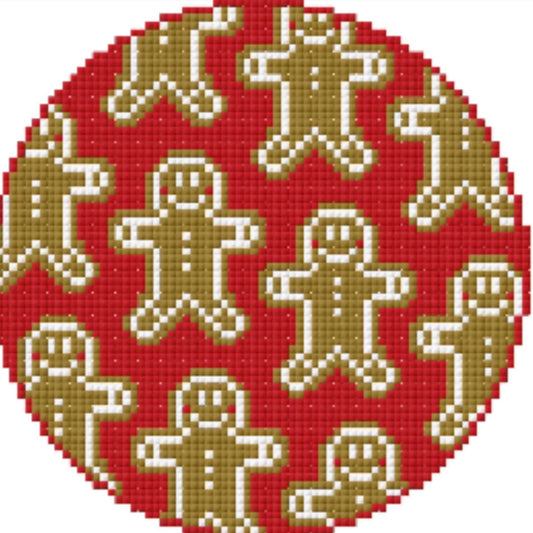 PRE-ORDER Gingerbread Friends 4 Inch Round