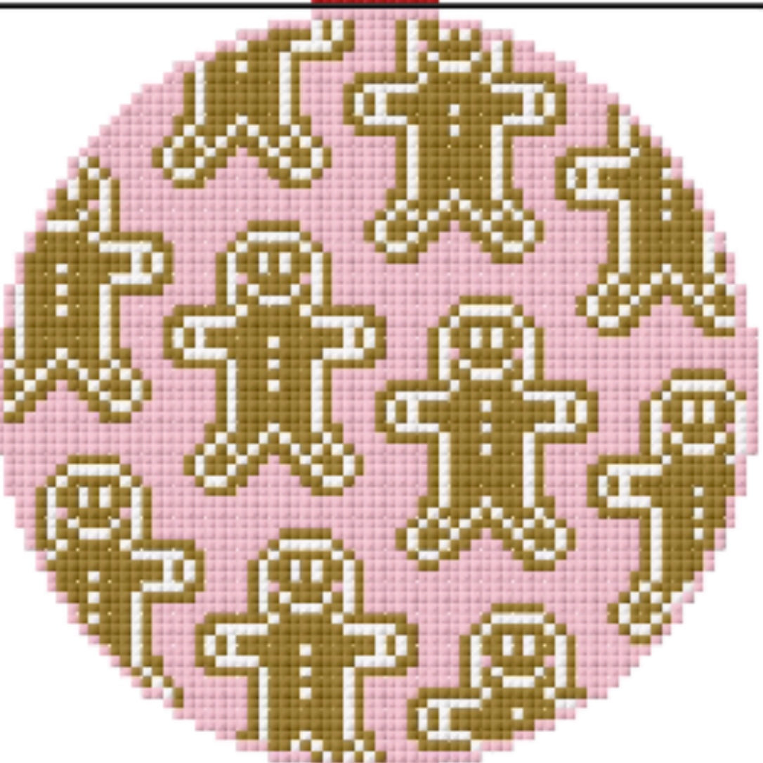 PRE-ORDER Gingerbread Friends 4 Inch Round